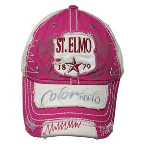 St. Elmo 1879 Colorado Living History Baseball Cap Multi One Size Design Apparel
